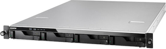 Asustor Lockerstor 4RD AS6504RD NAS Rack με 4 θέσεις για HDD/SSD και 4 θύρες Ethernet