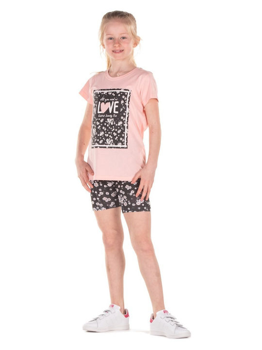 Kids Legging Cycling Short Black
