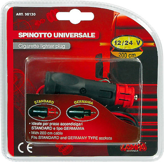 Lampa Car Cigarette Lighter Adapter 12V