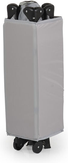 Cangaroo Playpen 2 Levels With Mattress Grey 63x124cm