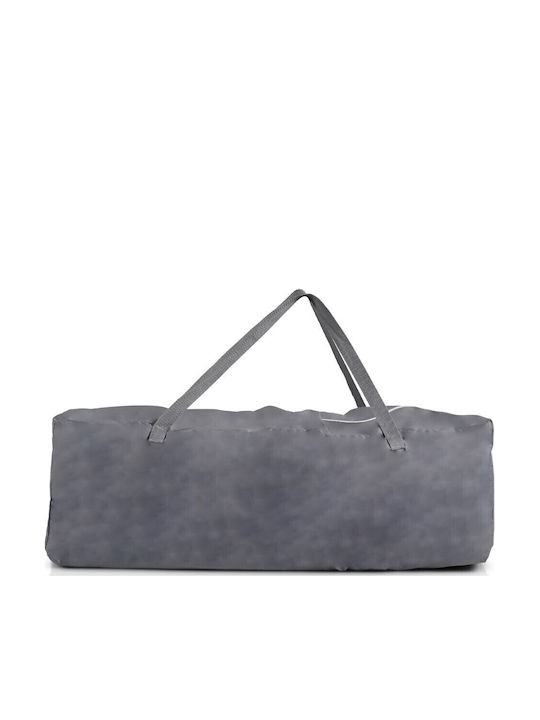 Cangaroo Playpen with Mattress Gray 63x124cm