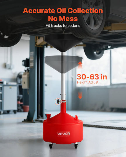 Vevor Manual Oil Can with 30 Liter Capacity