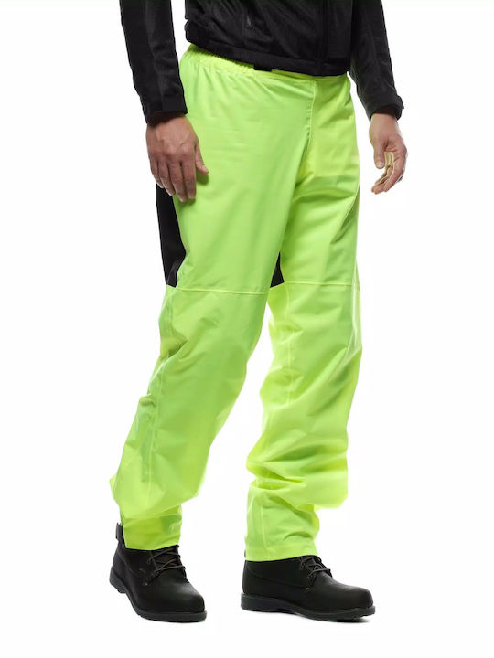 Dainese Ultralight Ανδρικό Αδιάβροχο Παντελόνι Μηχανής Fluo Yellow