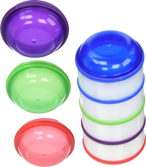 Dr. Brown's Plastic Baby Container for 6+ months 4pcs Multicolour -GB