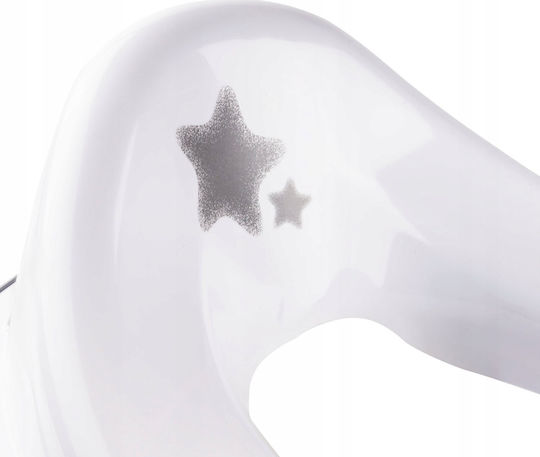 Toilet Training Seat with Handles Ewa Stars 30x40x15cm White