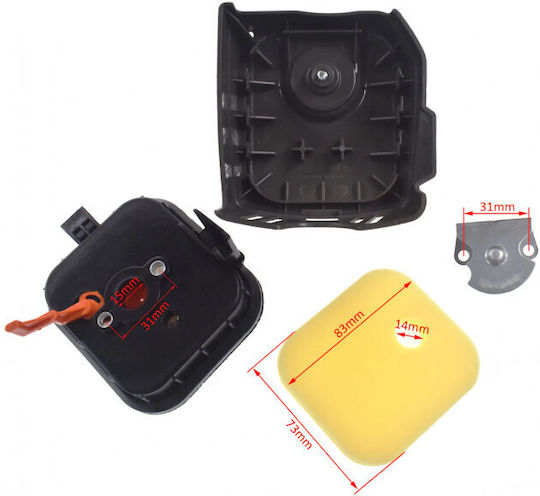 Filtru de Aer Complet Husqvarna 143r Tunsă de Tufe