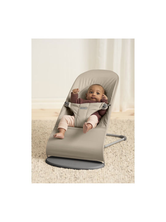 BabyBjorn Manual Baby Relax Swing Balance Soft Sand Grey