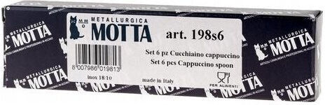 Motta Set de Linguri Cafea / ceai Inoxidabile Maro 6buc