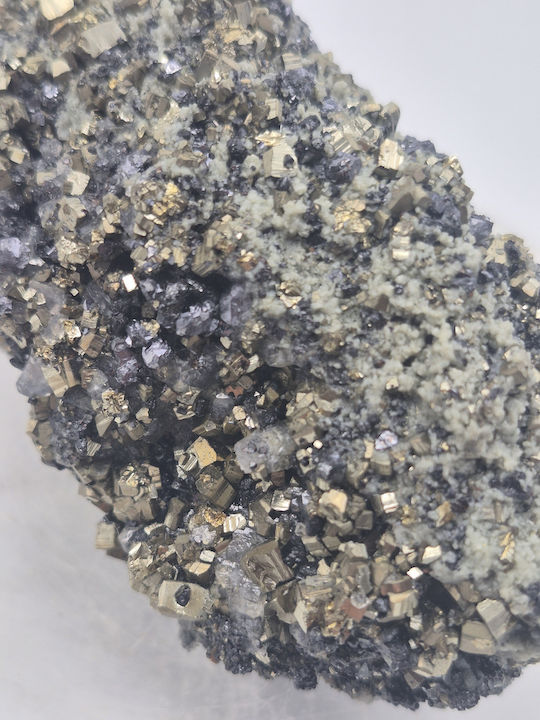 Raw Sample Of Galenite Pyrite Calcite – Natural Stones