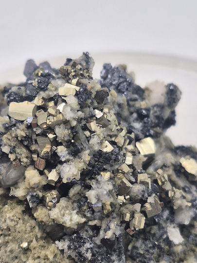 Raw Sample Of Galenite Pyrite Calcite – Natural Stones