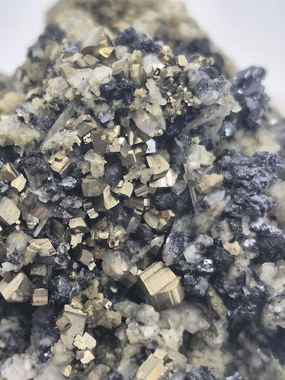 Raw Sample Of Galenite Pyrite Calcite – Natural Stones