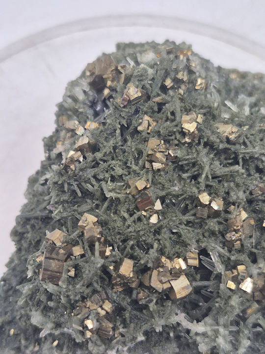 Raw Sample Of Galena Pyrite Quartz Points Natural Stones