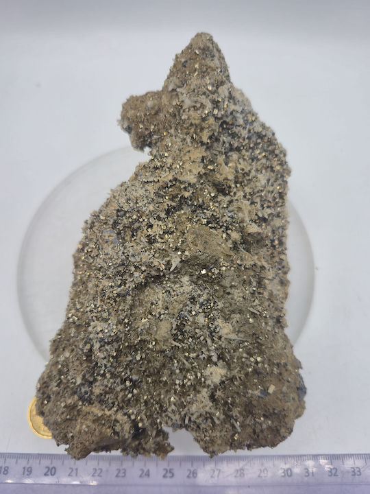 Raw Sample of Galena Chalcopyrite Pyrite Quartz Points – Natural Stones