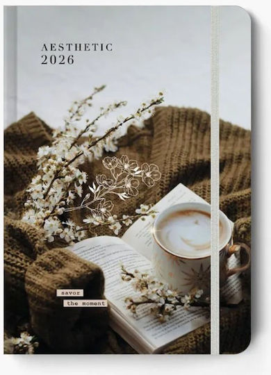 Ημερολογιο Ημερησιο 2026 Adbook 12x17cm Aesthetic A 3425