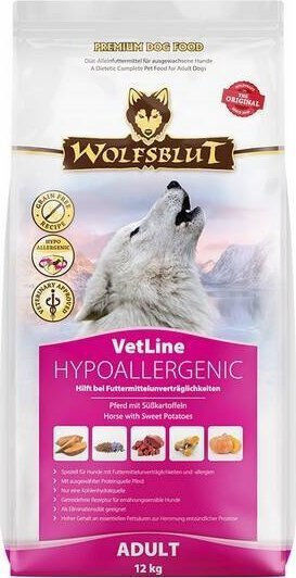 Wolfsblut 12kg Dry Food for Dogs with Meat
