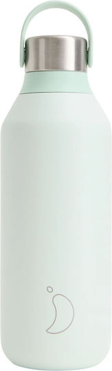 Chilly's Series 2 Thermosflasche Rostfreier Stahl BPA-frei 500ml Offenes Grün