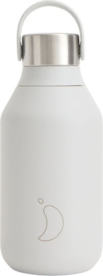 Chilly's Series 2 Μπουκάλι Θερμός Ανοξείδωτο BPA Free 350ml Granite Grey