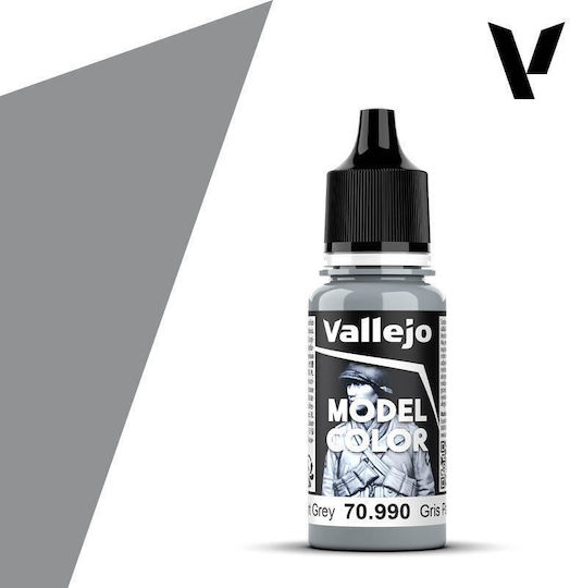 Acrylicos Vallejo Model Modellbau Farbe Light Grey 17ml