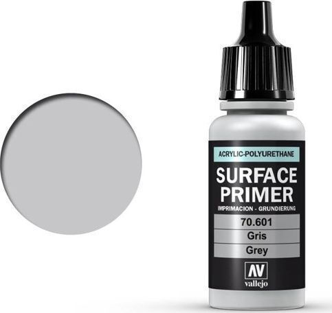 Acrylicos Vallejo Surface Primer Χρώμα Μοντελισμού Grey 17ml