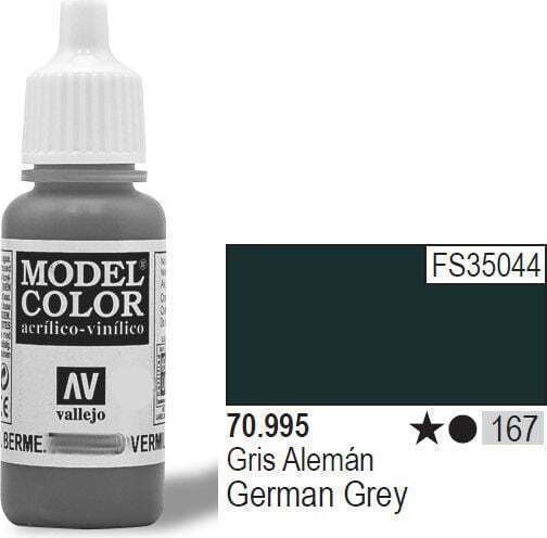 Acrylicos Vallejo Model Боя за Моделизъм German Grey 17мл