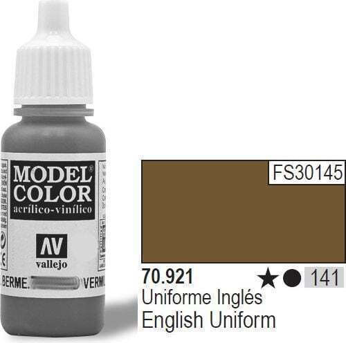 Acrylicos Vallejo Model Боя за Моделизъм English Uniform 17мл