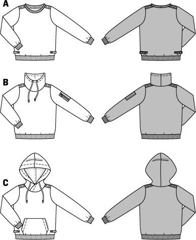 BurdaStyle Πατρον Χαρτί Ραπτικής