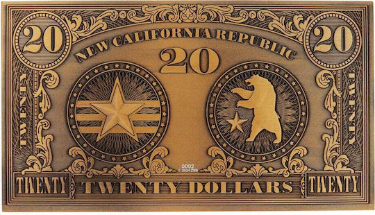 Fallout New Vegas Replica NCR $20 Bill