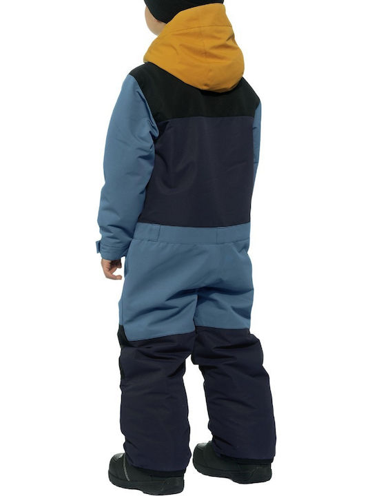 Horsefeathers Spirit OK063J Kids Full Body Suit for Ski & Snowboard Blue