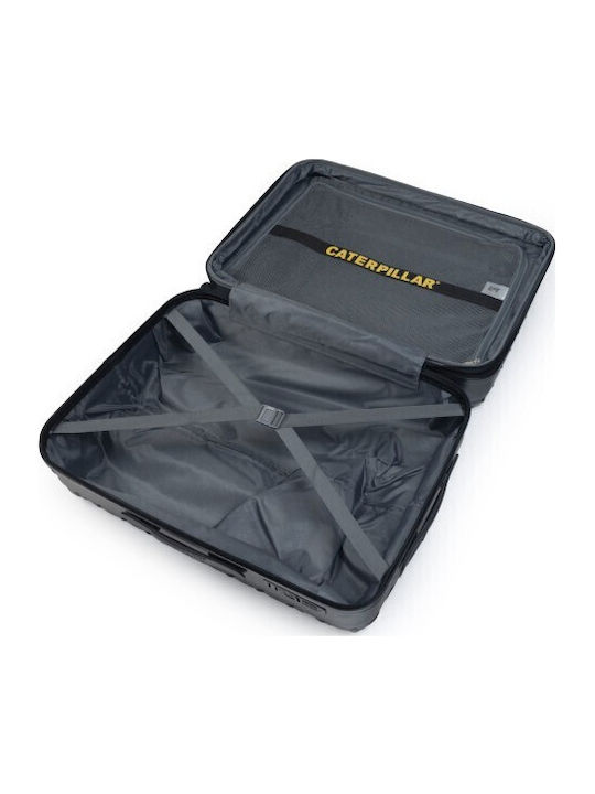 CAT 83552 Reisegepäck Kabinen Hart Schwarz mit 4 Räder Höhe 54cm