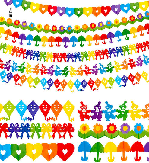 Carnival Garland Polychrome 1pcs