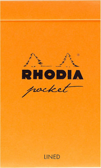 Rhodia Μπλοκ Σημειώσεων 40 Φύλλων Ριγέ