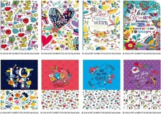 Fresh Notebook 120 Sheets Square (Μiscellaneous Designs/Colors)