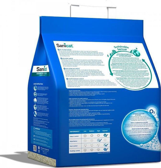 Sanicat Katzenstreu mit Duft Frisch 2kg / 5Es
