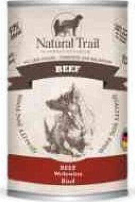 Natural Trail Wet Food Dogs Diet with Beef, Meat and Vegetables Grain-Free 400gr