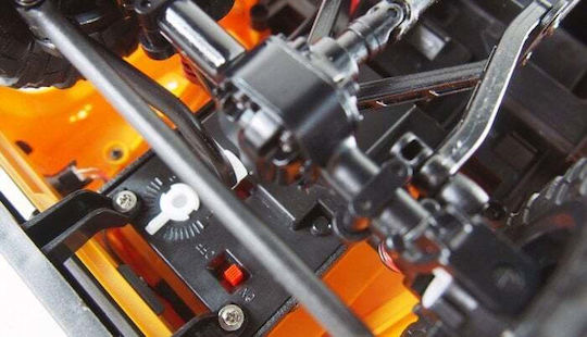 Amewi Pickup Τηλεκατευθυνόμενο Αυτοκίνητο Crawler 4WD Κίτρινο