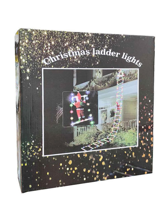 Illuminated Christmas Figure Ladder Length 150cm
