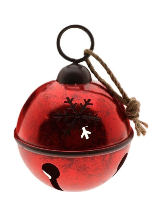Atmosphera Christmas Figure Bell Red Bell Red Height 42cm