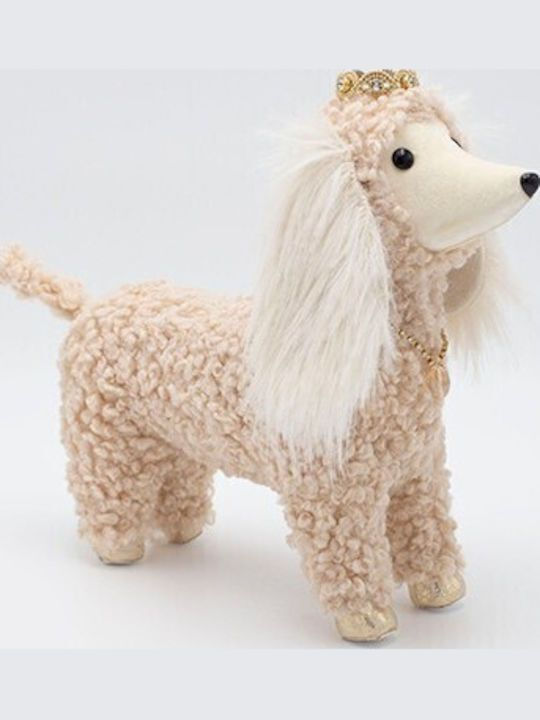 Eurolamp Teddy Princess Dog Beige 23x25cm