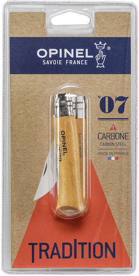 Opinel No.07 Pocket Knife Wood