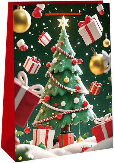 XMASfest 93-1806 Paper Christmas Gift Bag 33x10x45.5cm (Miscellaneous Designs)
