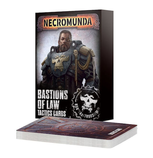 Warhammer Necromunda Бастиони Law Gang Тактически Карти Английски 301-49