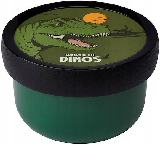 Mepal Φαγητοδοχείο Σνακ Dino Πηρουνάκι Campus 300ml