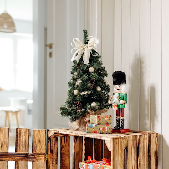 Weihnachtsdekoration Baum Klassisch 40cm Verziert Grün