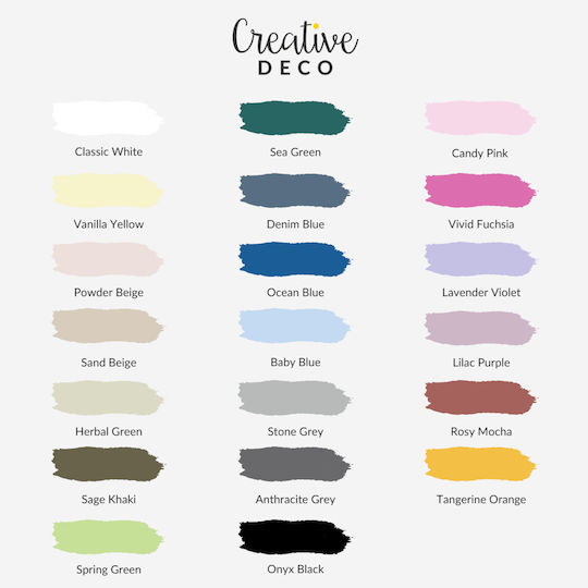 Creative Kreidefarbe Sea Green 1000ml JAN-CD-FARBA-KREDOWA-GREEN-SE-1L