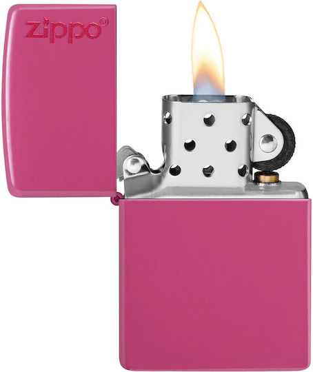 Zippo Lighter Set Red Matte Logo Gift No2