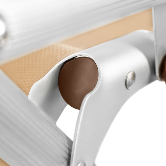 Escape Small Chair Beach Aluminium with High Back Beige