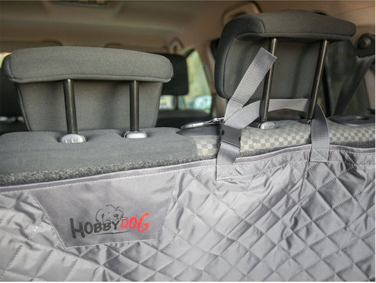 Hobbydog Car Trunk Cover for Dog Gray