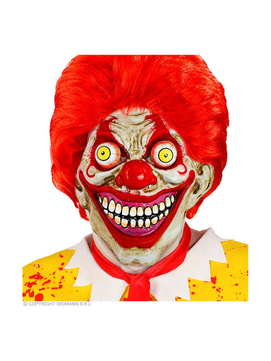 Masca Accesoriu de Carnaval Clovn Ucigaș Ochi Bulbucați Widmann W-30304