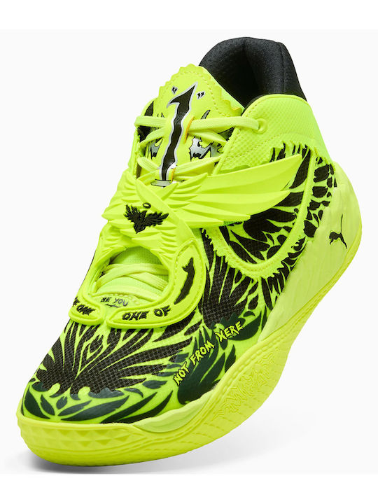MB.05 Low Basketball Shoes Yellow