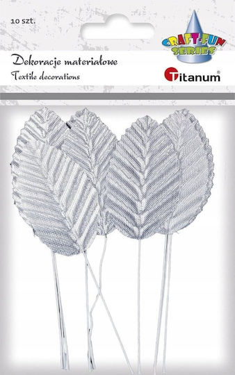 Titanum Dekoratives Element für DIY-Bastelprojekte Gray 10Stück 3x5cm.